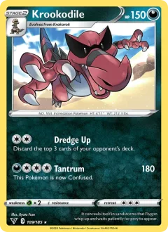 Krookodile Reverse Holo