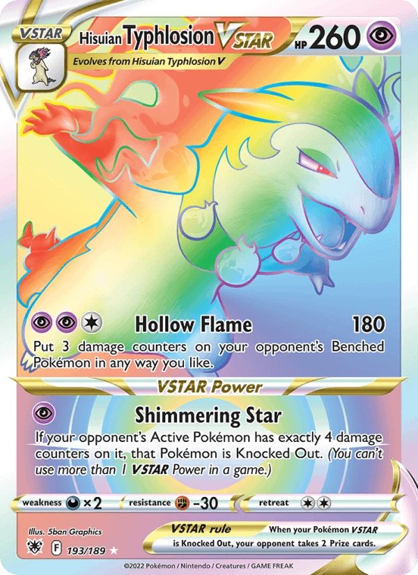 Hisuian Typhlosion Vstar #193