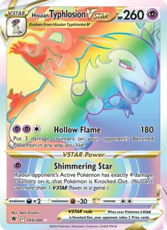 Hisuian Typhlosion Vstar