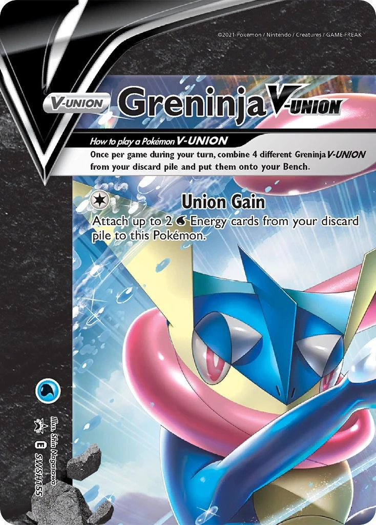 Greninja V-Union #SWSH155