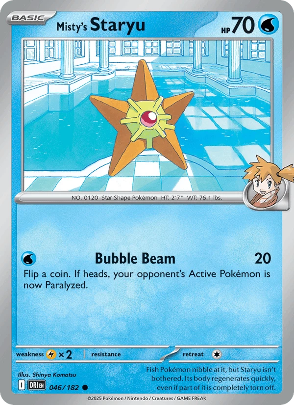 Misty's Staryu #46