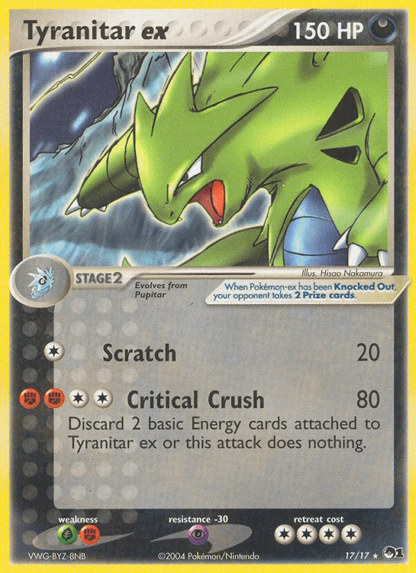Tyranitar Ex #17