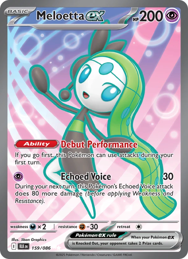 Meloetta Ex #159