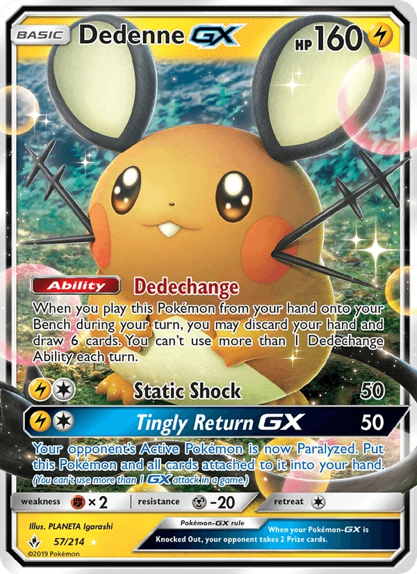 Dedenne Gx #57