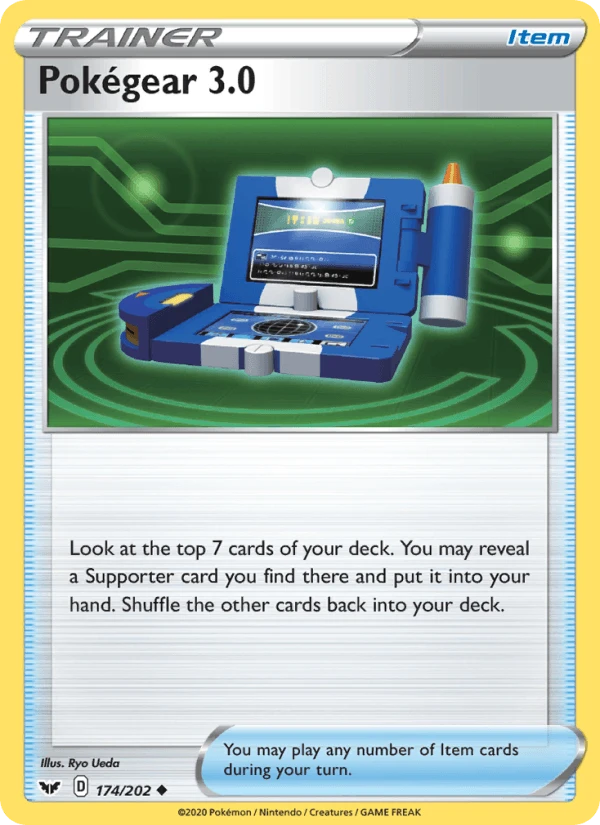 Pokegear 3 0 Reverse Holo #174