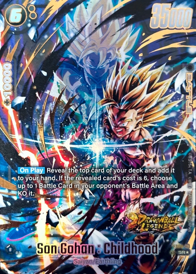 Son Gohan : Childhood [Bonus Pack Alternate Art] #FS09-10