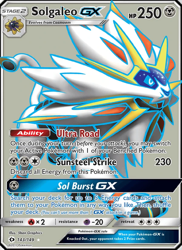 Solgaleo Gx #143
