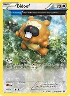 Bidoof Reverse Holo