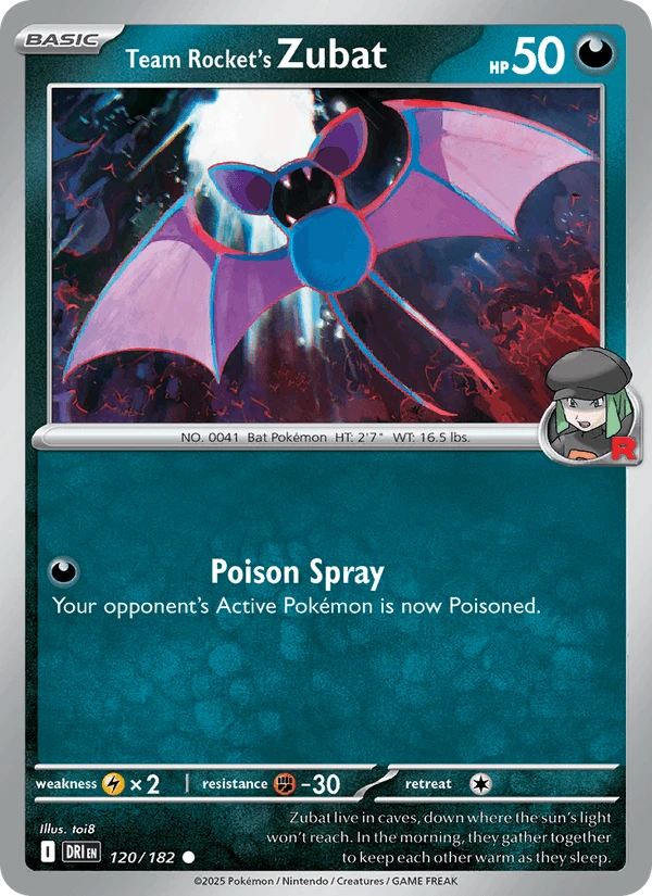 Team Rocket's Zubat #120