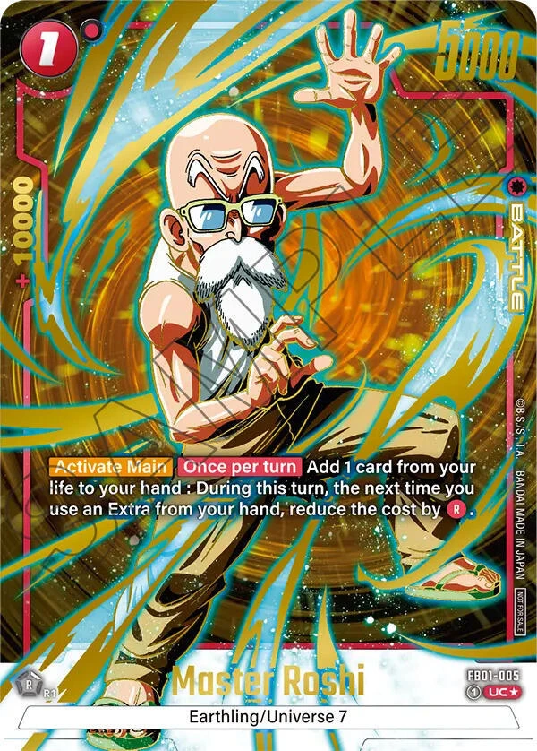 Master Roshi [Championship Pack 01 Gold] #FB01-005