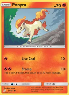 Ponyta Reverse Holo