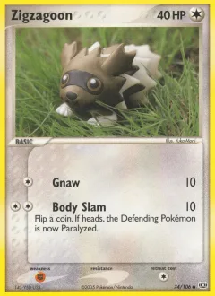 Zigzagoon Reverse Holo