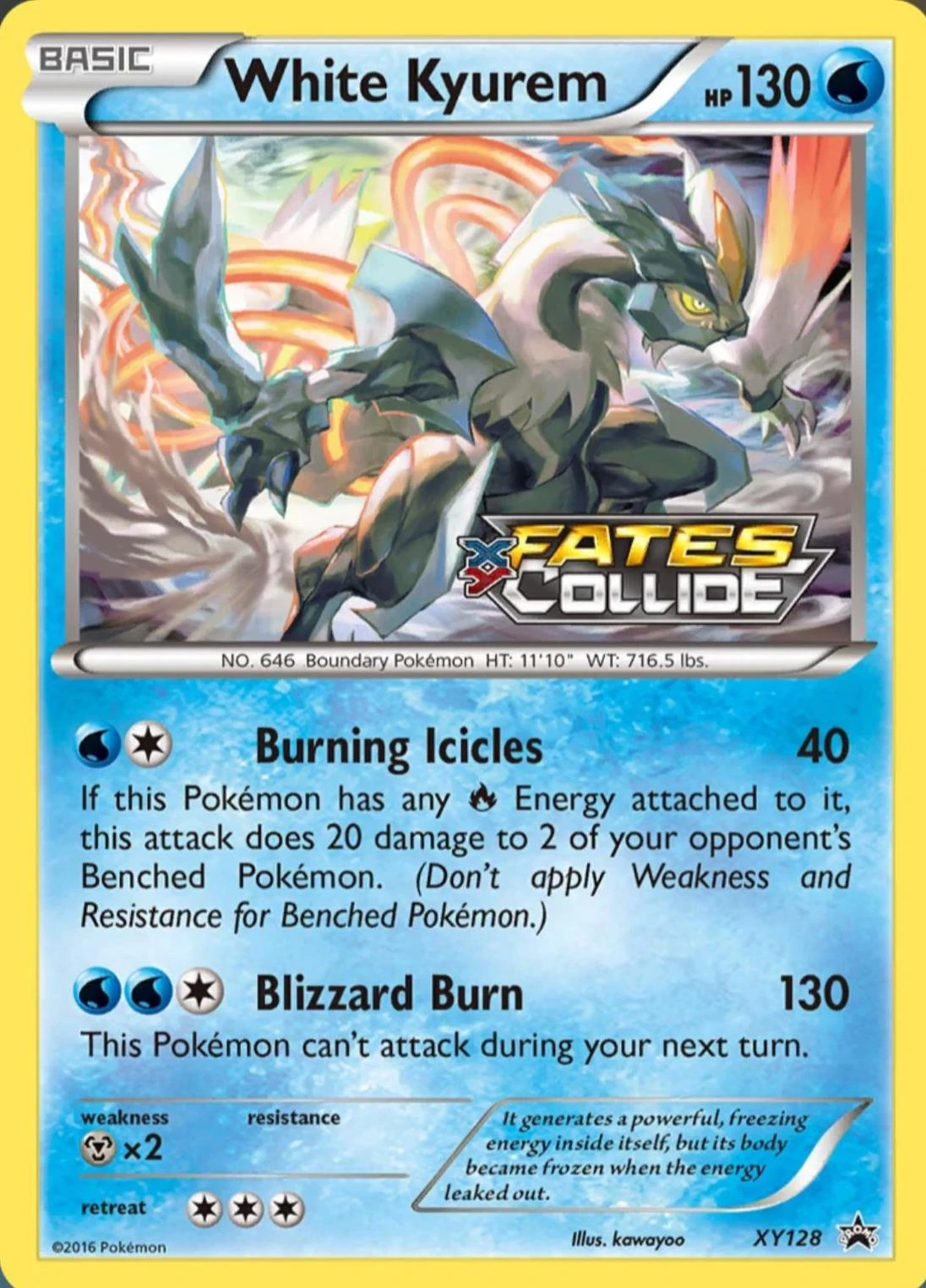 White Kyurem Xy128