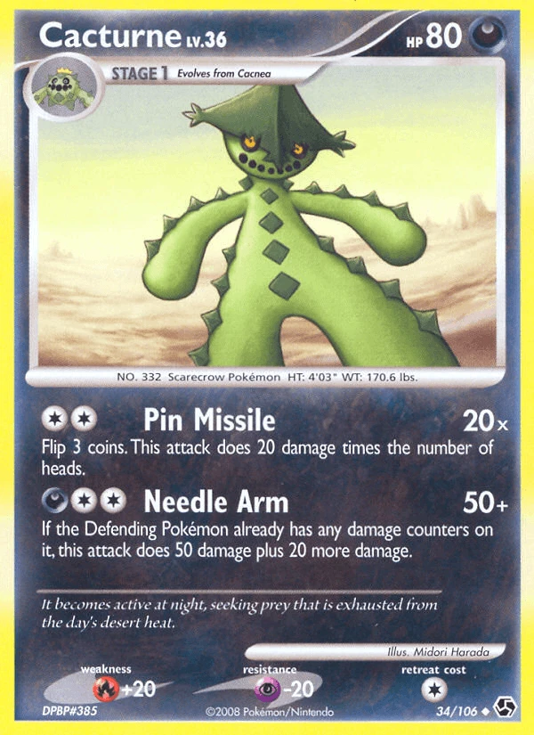 Cacturne #34