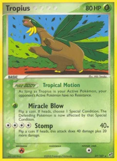 Tropius Reverse Holo