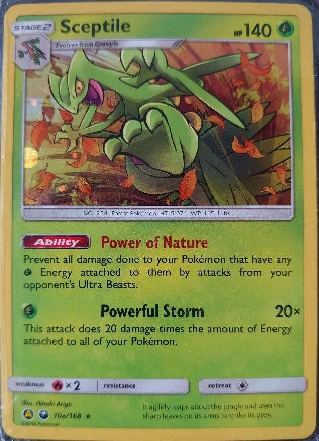 Sceptile Holo 10a