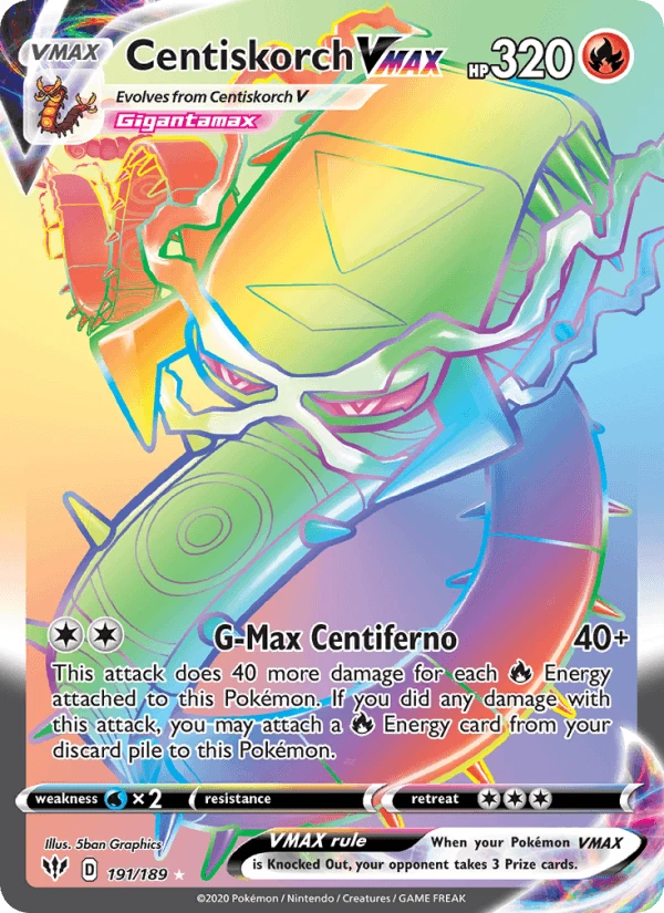 Centiskorch Vmax #191