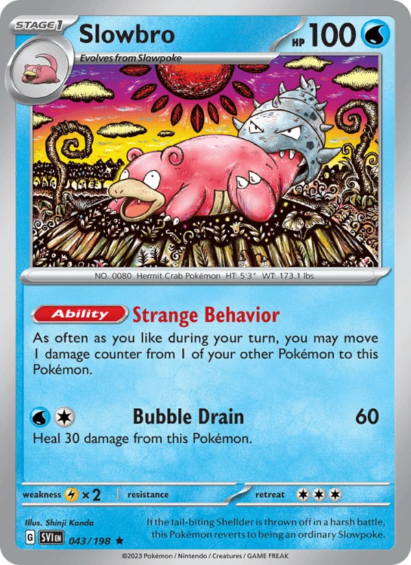 Slowbro Holo #43