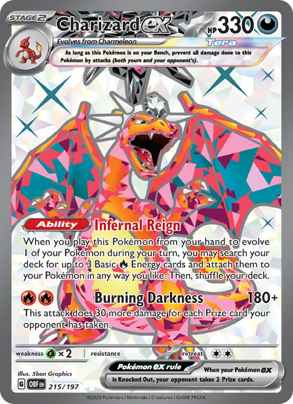 Charizard ex #215