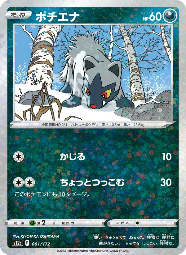 Poochyena Reverse Holo #81