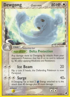 Dewgong Reverse Holo