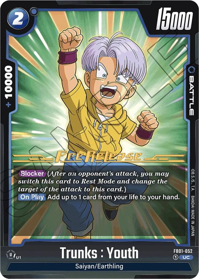 Trunks : Youth [Pre-Release] #FB01-052