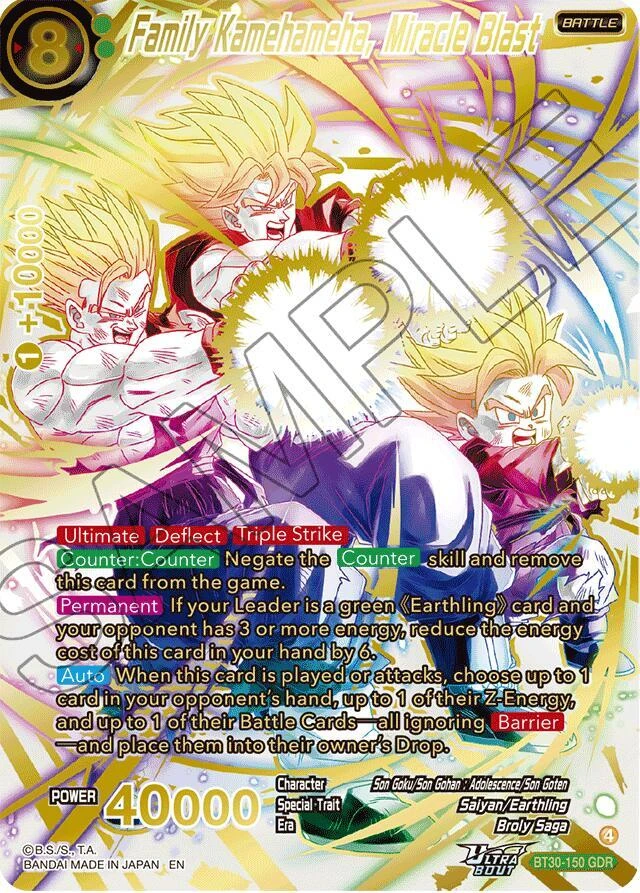 Family Kamehameha, Miracle Blast [GDR] #BT30-150