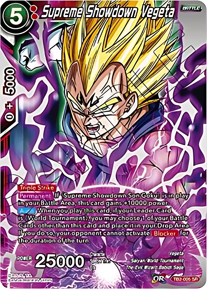 Supreme Showdown Vegeta [Tournament Promo] #TB2-005