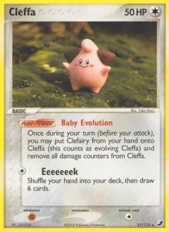 Cleffa Reverse Holo
