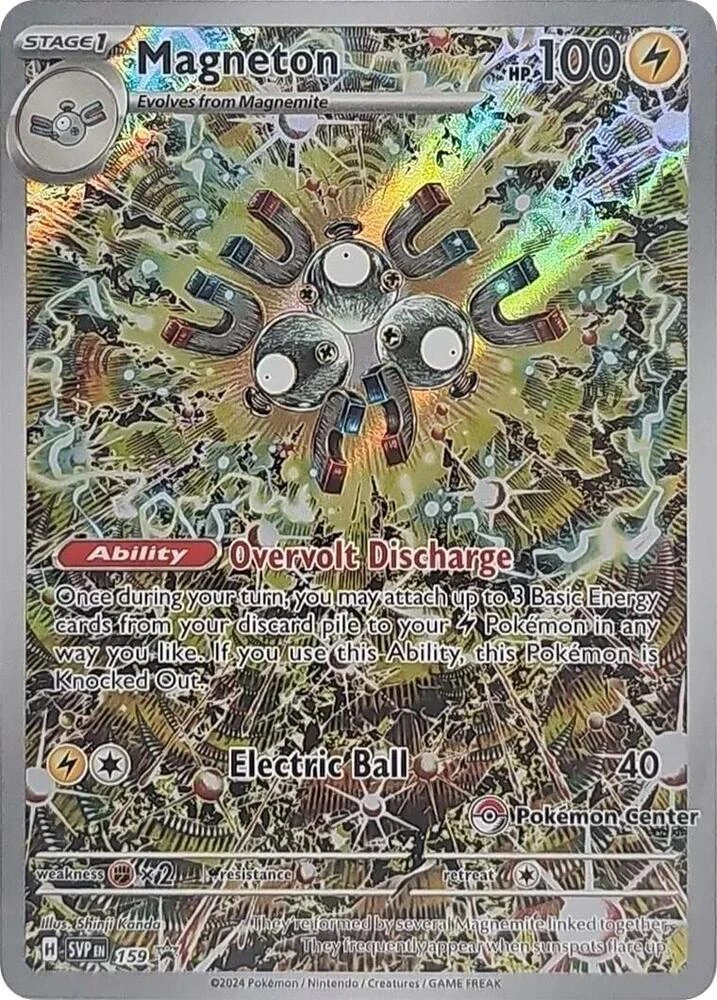 Magneton Pokemon Center #159