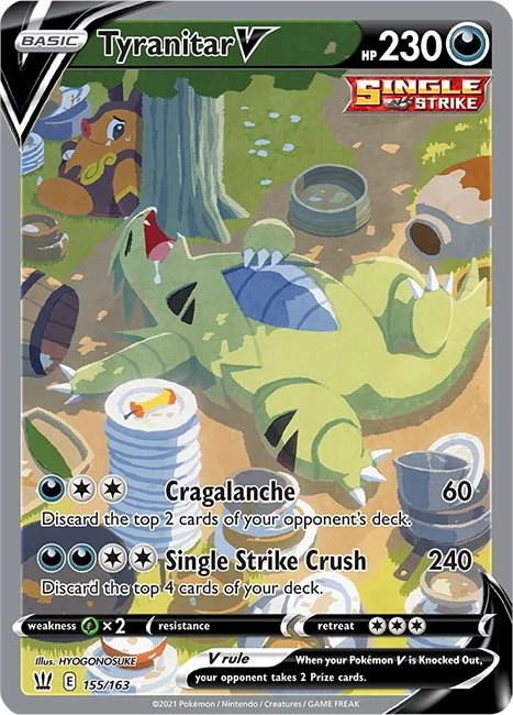 Rocket's Tyranitar #142