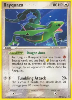 Rayquaza Reverse Holo