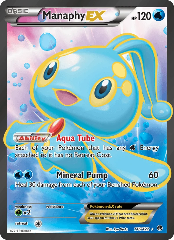 Manaphy Ex #116