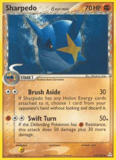 Sharpedo Reverse Holo