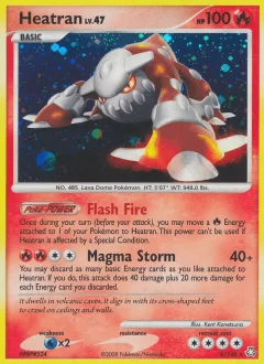 Heatran Reverse Holo