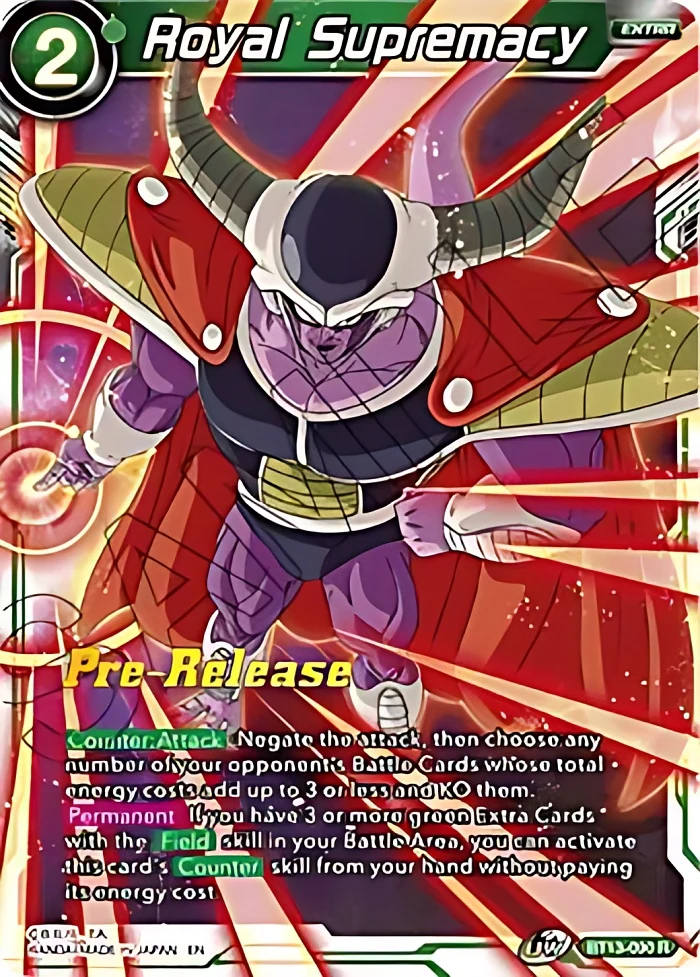 Royal Supremacy [Pre-Release] #BT13-090