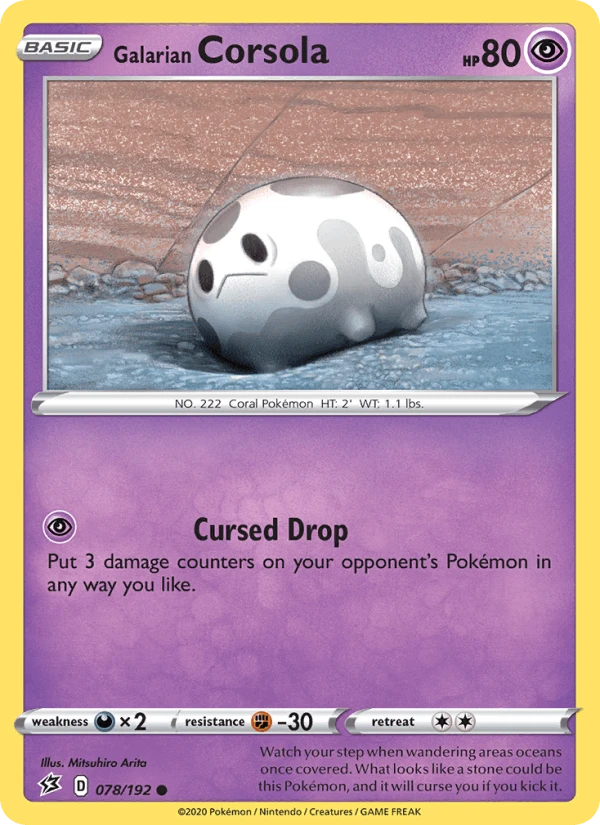 Galarian Corsola #78