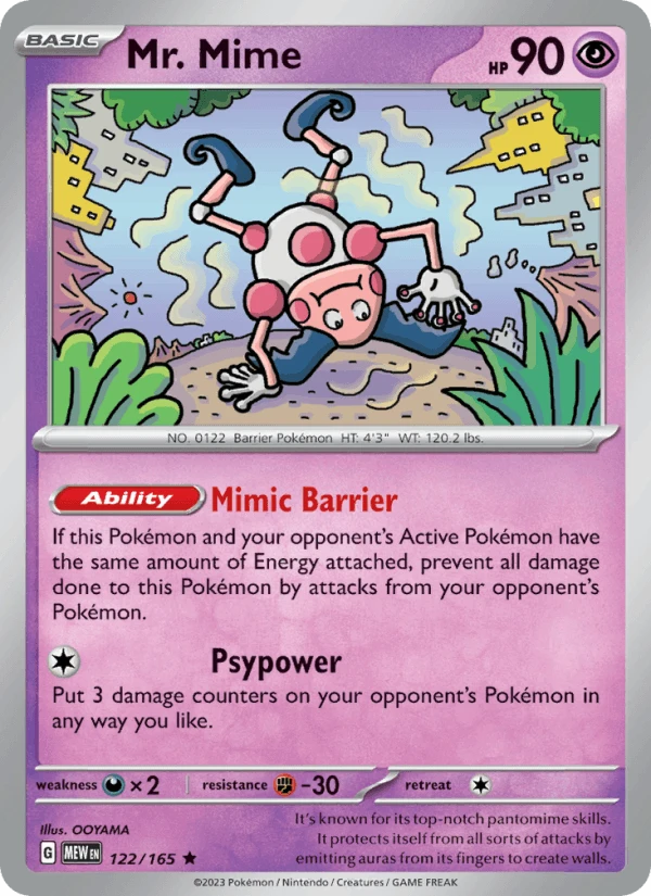 Mr Mime #122