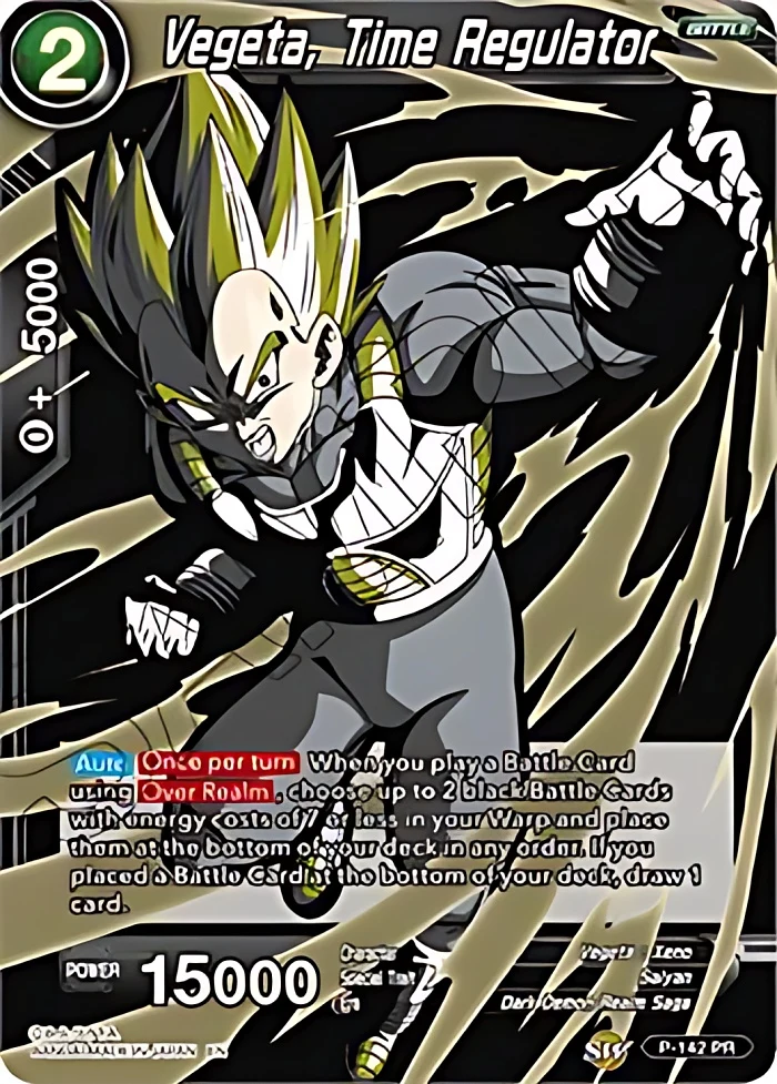 Vegeta, Time Regulator [Alternate Art] #P-142
