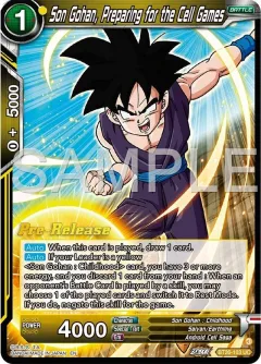 Son Gohan, Preparing for the Cell Games [Pre-Release]