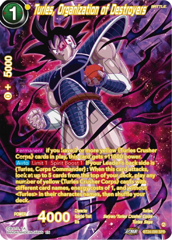 Turles, Organization of Destroyers [SPR] #BT24-099