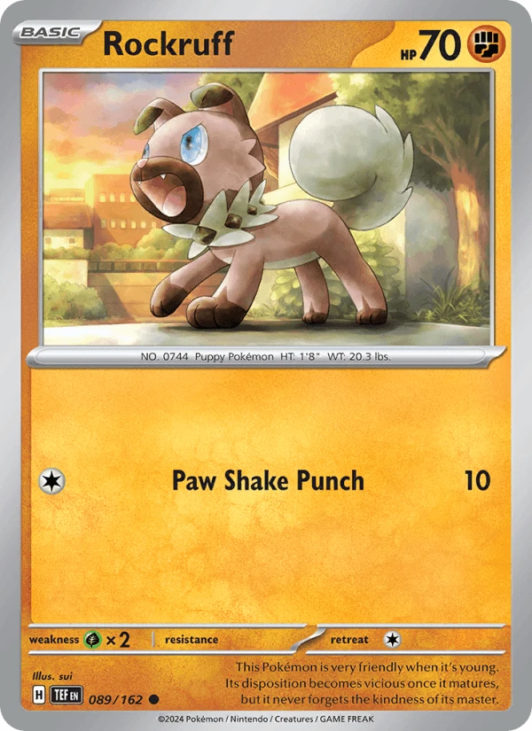 Rockruff #89