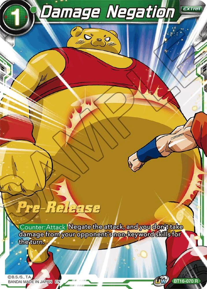Damage Negation [Pre-Release] #BT16-070