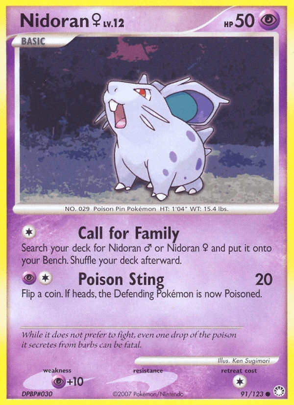 Nidoran F #91