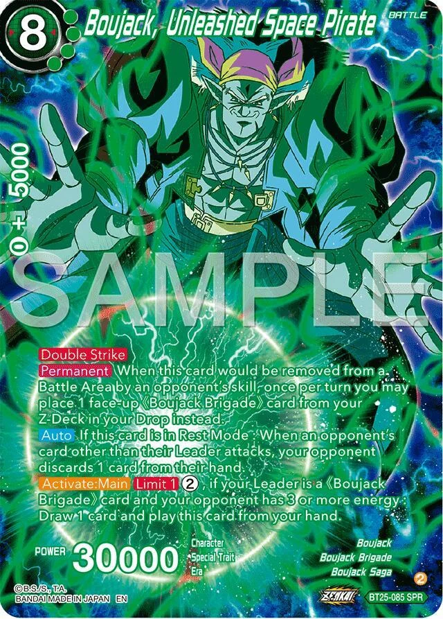 Boujack, Unleashed Space Pirate [SPR] #BT25-085