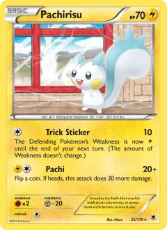 Pachirisu Reverse Holo