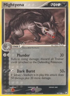 Mightyena Reverse Holo