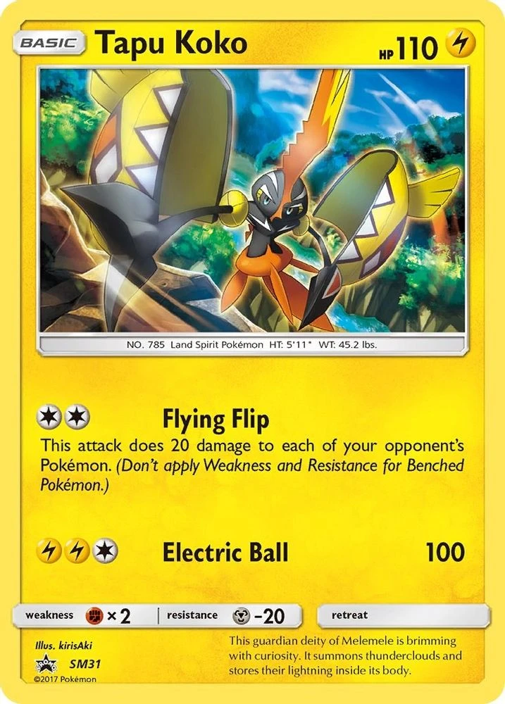 Tapu Koko #SM31