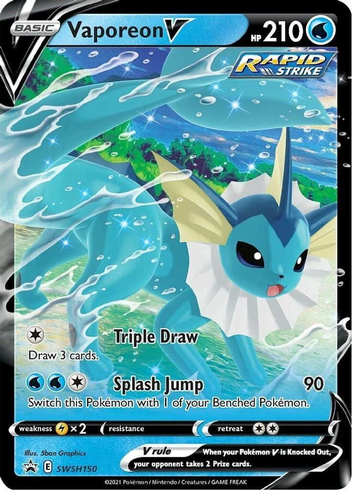 Vaporeon V #SWSH150