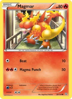 Magmar Reverse Holo